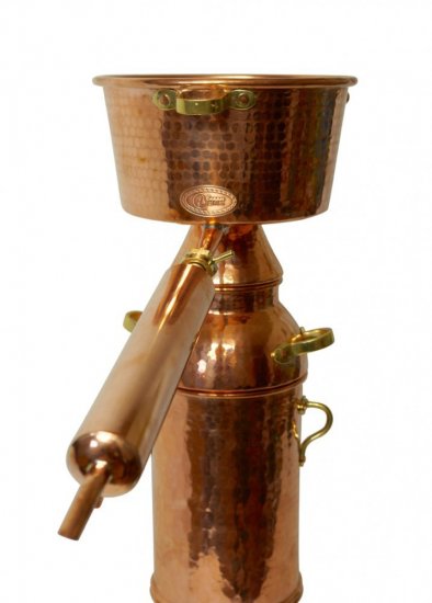 CopperGarden® Alquitara Plus - 20 Liter - Destille für ätherische Öle - zum Schließen ins Bild klicken