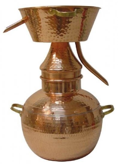 "CopperGarden®" Destille Alquitara 5L, traditionell - zum Schließen ins Bild klicken