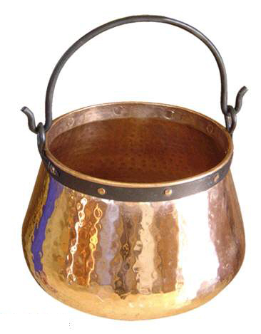 "CopperGarden®" Kupferkessel ca. 40 Liter - zum Schließen ins Bild klicken