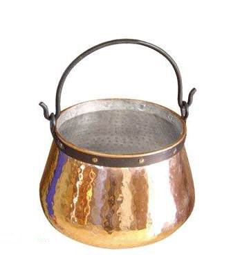 "CopperGarden®" Kupferkessel ca. 3 Liter - verzinnt - Click Image to Close